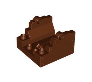 LEGO Reddish Brown Cannon Lavet (54849)