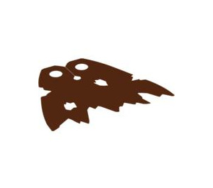 LEGO Reddish Brown Cape with Tatters and Holes (20547 / 86038)