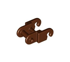 LEGO Reddish Brown Chain Link without Beveled Edge (3711)