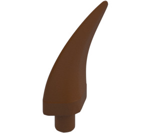 LEGO Reddish Brown Claw with 0.5L Bar and 2L Curved Blade (87747 / 93788)