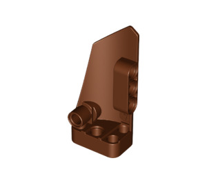 LEGO Reddish Brown Curved Panel 4 Right (64391)