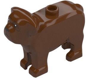 LEGO Reddish Brown Dog - Fang (106241)