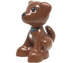 LEGO Reddish Brown Dog with Star Collar (27986 / 31552)