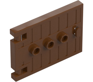 LEGO Reddish Brown Door 1 x 5 x 3 with Handle (93096)