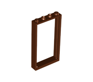 LEGO Reddish Brown Door Frame 1 x 4 x 6 (Single Sided) (40289 / 60596)