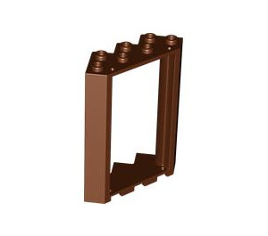 LEGO Reddish Brown Door Frame 4 x 4 x 6 Corner (28327)