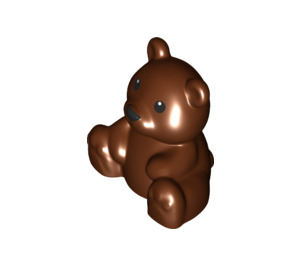 LEGO Reddish Brown Duplo Bear - Sitting (66020 / 67319)