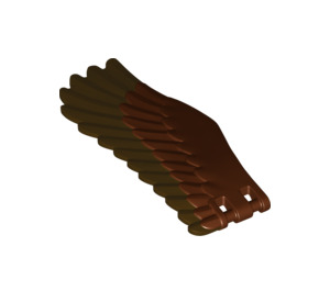 LEGO Reddish Brown Eagle Wing Right (14161)