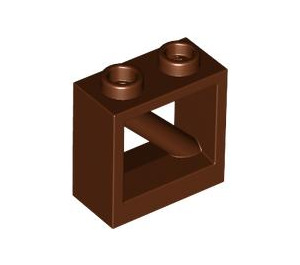 LEGO Reddish Brown Fence 1 x 2 x 1.3 (3224)