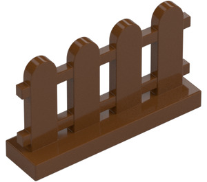 LEGO Punaruskea Aita 1 x 4 x 2 Picket (33303)