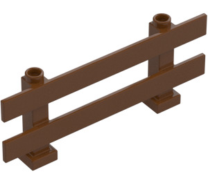 LEGO Reddish Brown Fence 1 x 8 x 2 (6079)