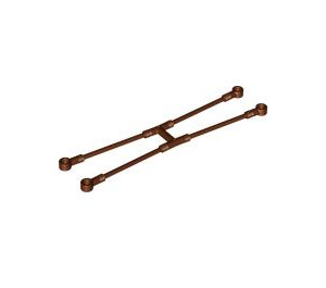 LEGO Reddish Brown Flexible Stretcher Holder with Four Holes (18390 / 30191)