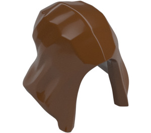 LEGO Reddish Brown Hood with Open Bottom (59276)