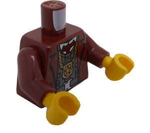 LEGO Červenohnědá Hounddog McBrag Trup (973 / 76382)