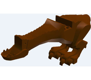 LEGO Reddish Brown Hungarian Horntail Dragon Body