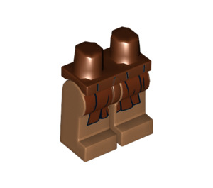 LEGO Reddish Brown Ithorian Jedi Minifigure Hips and Legs (3815 / 18095)