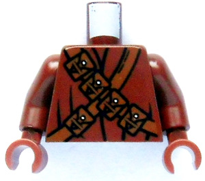 LEGO Reddish Brown Jawa Torso (973)