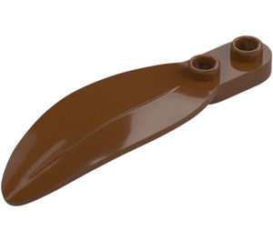 LEGO Reddish Brown Leaf 2 x 6 x 1 (3565)