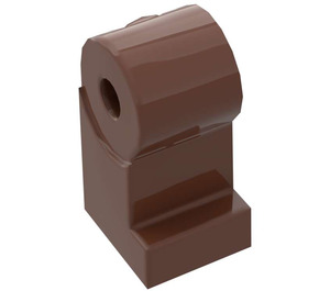 LEGO Reddish Brown Leg (Left) (3817)