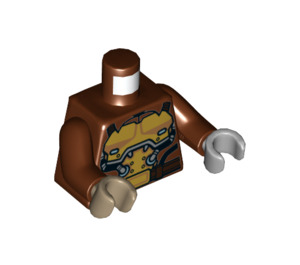 LEGO Červenohnědá McCree Minifigurka Trup (973 / 76382)