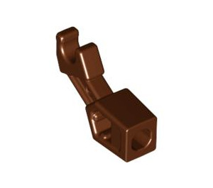 LEGO Rötlich-braun Mechanisch Arm mit dünner Unterstützung (53989 / 58342)