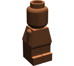 LEGO Rötlich-braun Microfig (85863)