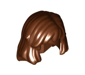 LEGO Reddish Brown Mid-Length Hair (40251)