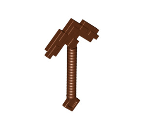 LEGO Reddish Brown Minecraft Pickaxe (18789)