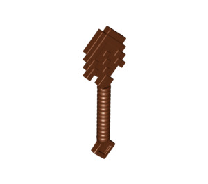 LEGO Reddish Brown Minecraft Shovel (18791)