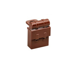 LEGO Brun rougeâtre Minifig Sac à dos Non-Opening (2524)