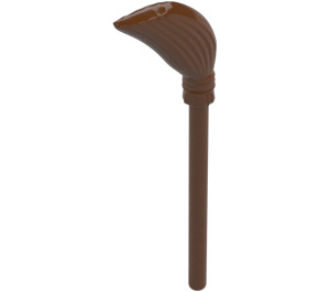 LEGO Reddish Brown Minifig Broom (4332 / 90459)