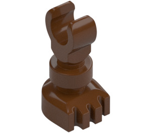 LEGO Reddish Brown Minifig Skeleton Leg (6266 / 31733)