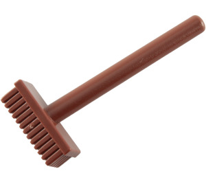LEGO Reddish Brown Minifig Tool Pushbroom (3836)