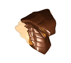 LEGO Reddish Brown Minifigure Head (41201)