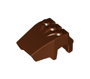 LEGO Roodachtig Bruin Oversized Minifig Hand (11092 / 77030)