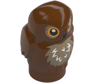 LEGO Reddish Brown Owl with Tan Feathers (104115)