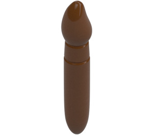 LEGO Reddish Brown Paint Brush (15232 / 65695)