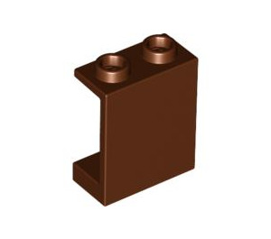 LEGO Reddish Brown Panel 1 x 2 x 2 without Side Supports, Hollow Studs (4864 / 6268)