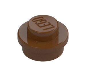 LEGO Reddish Brown Plate 1 x 1 Round (6141 / 30057)