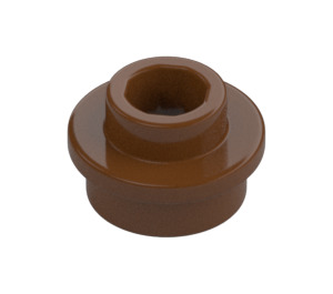 LEGO Reddish Brown Plate 1 x 1 Round with Open Stud (28626 / 85861)