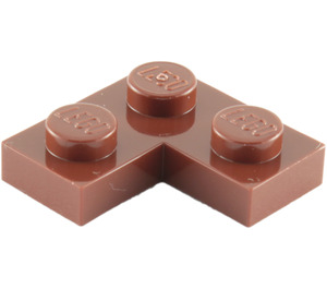 LEGO Rötlich-braun Platte 2 x 2 Ecke (2420)