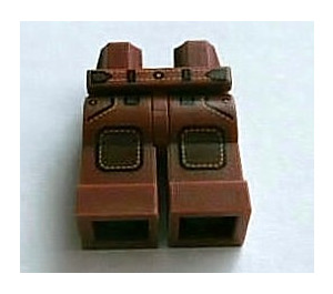 LEGO Reddish Brown Promotional Legs (3815)