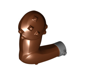 LEGO Rödaktig Brun Rancor Höger Arm (11342)