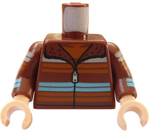 LEGO Brun rougeâtre Ron Weasley Minifig Torse (973)