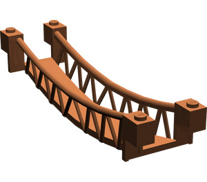LEGO Rötlich-braun Rope Bridge (2549)