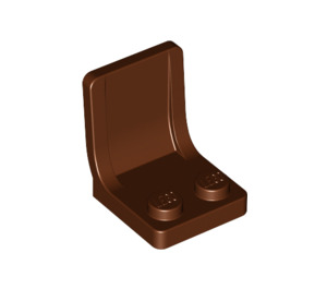 LEGO Reddish Brown Seat 2 x 2 without Sprue Mark in Seat (4079)