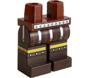 LEGO Reddish Brown Sherry Scratchen-Post Minifigure Hips and Legs (3815 / 49357)