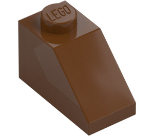 LEGO Reddish Brown Slope 1 x 2 (45°) (3040 / 6270)