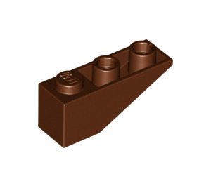 LEGO Roodachtig Bruin Helling 1 x 3 (25°) Omgekeerd (4287)