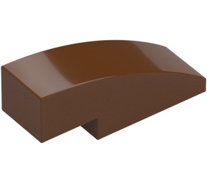 LEGO Reddish Brown Slope 1 x 3 Curved (50950)